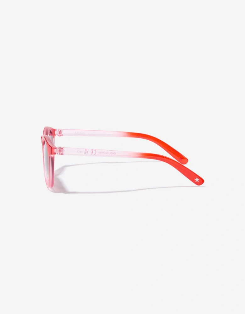 Girls Sun Shine Sunglasses in Red