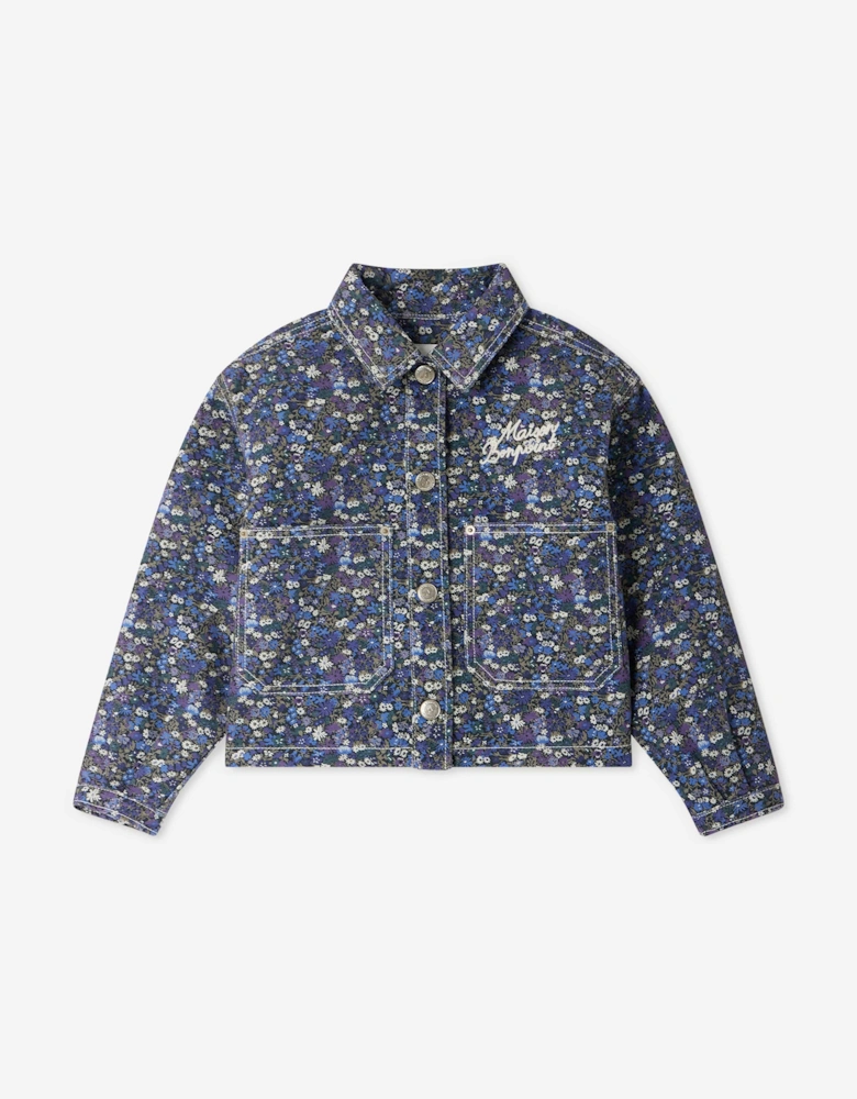 Girls Eliza Jacket in Blue