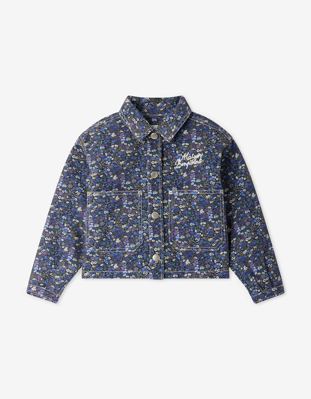 Girls Eliza Jacket in Blue, 5 of 4