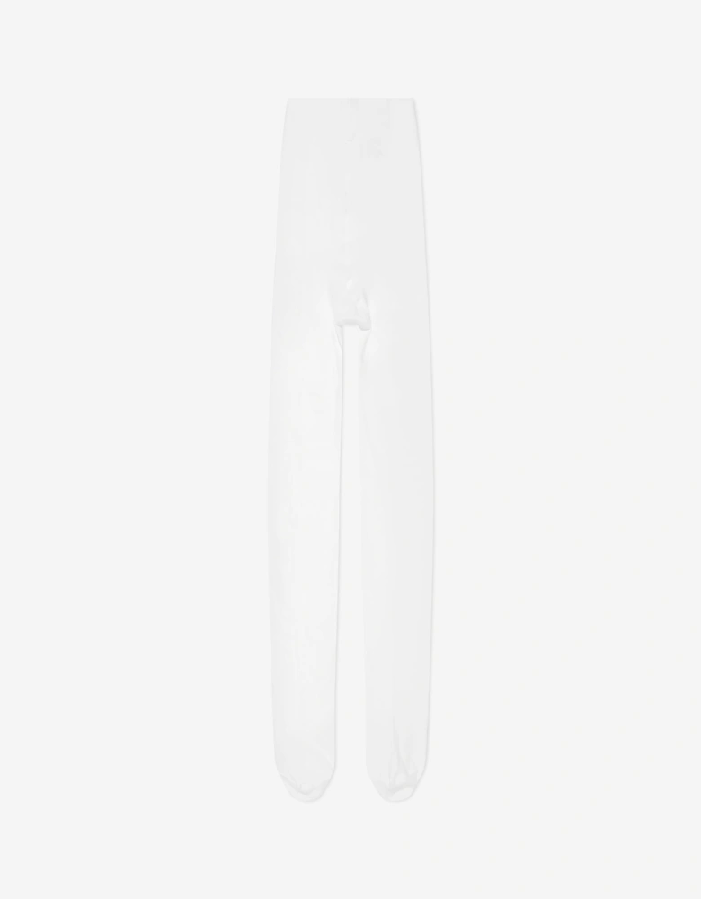 Girls Cotton Touch Tights in White