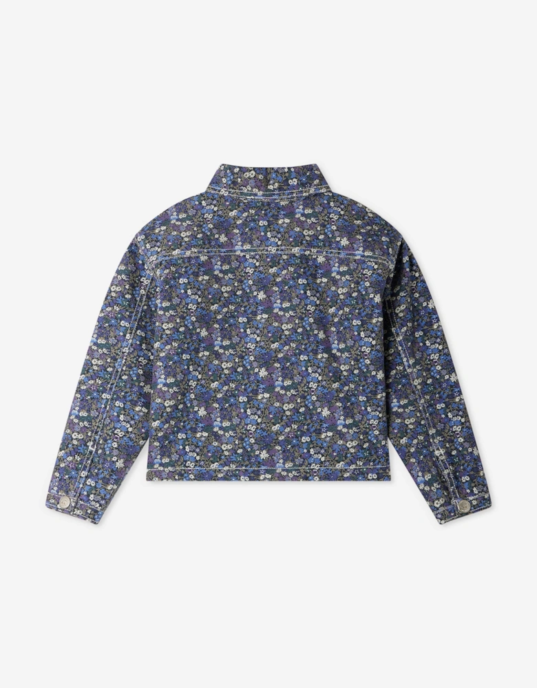 Girls Eliza Jacket in Blue