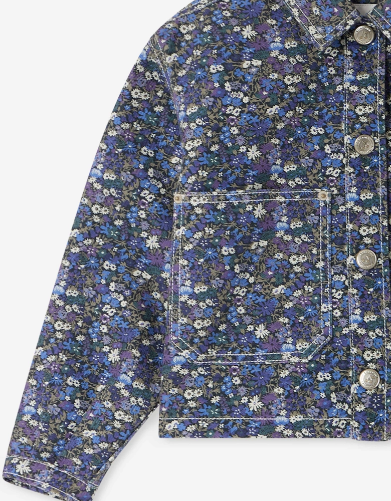 Girls Eliza Jacket in Blue