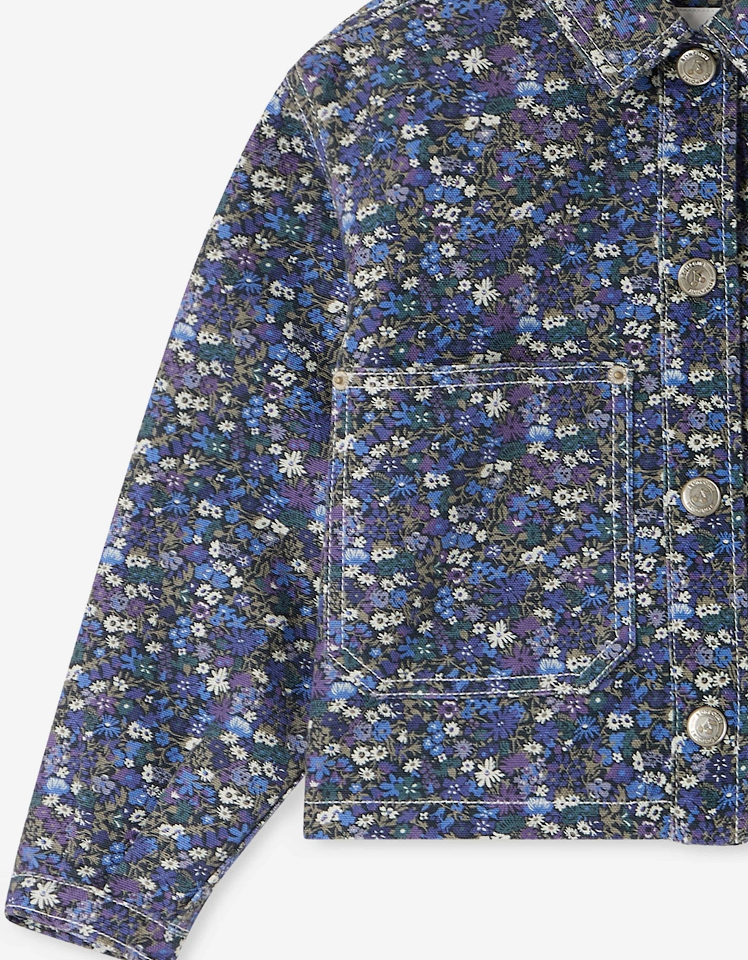 Girls Eliza Jacket in Blue
