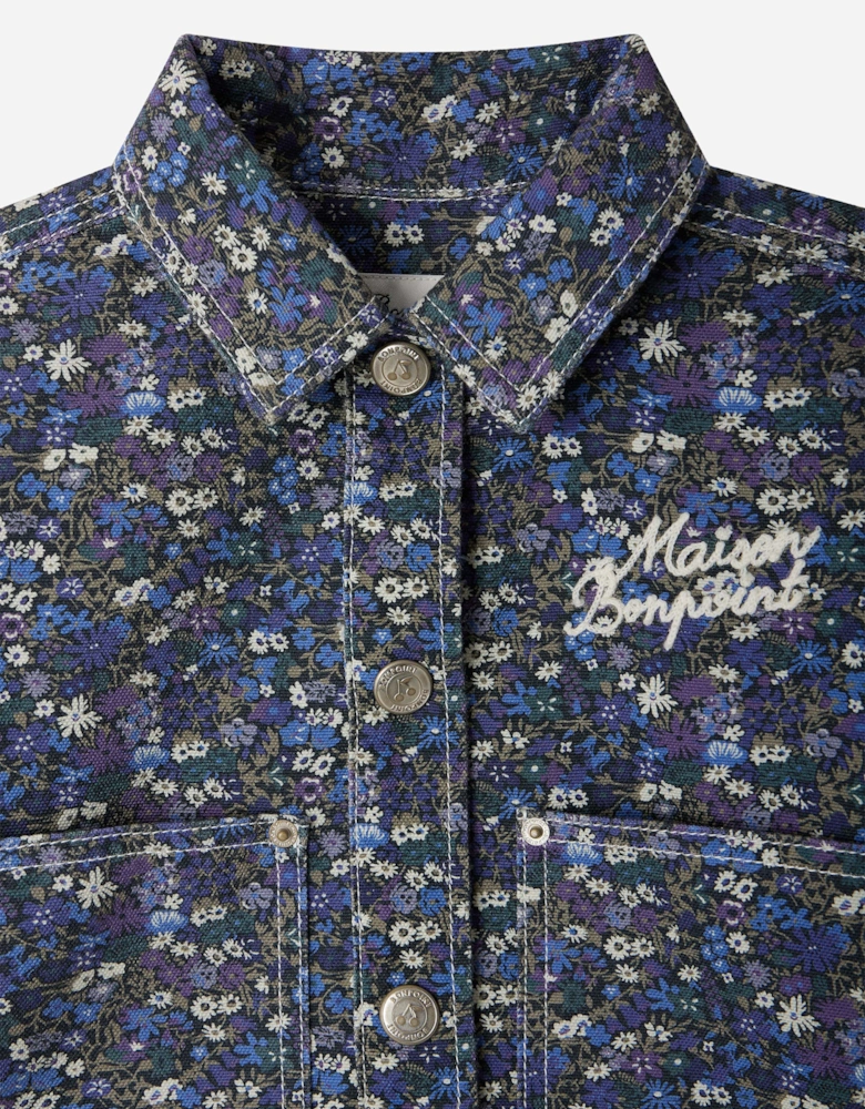 Girls Eliza Jacket in Blue
