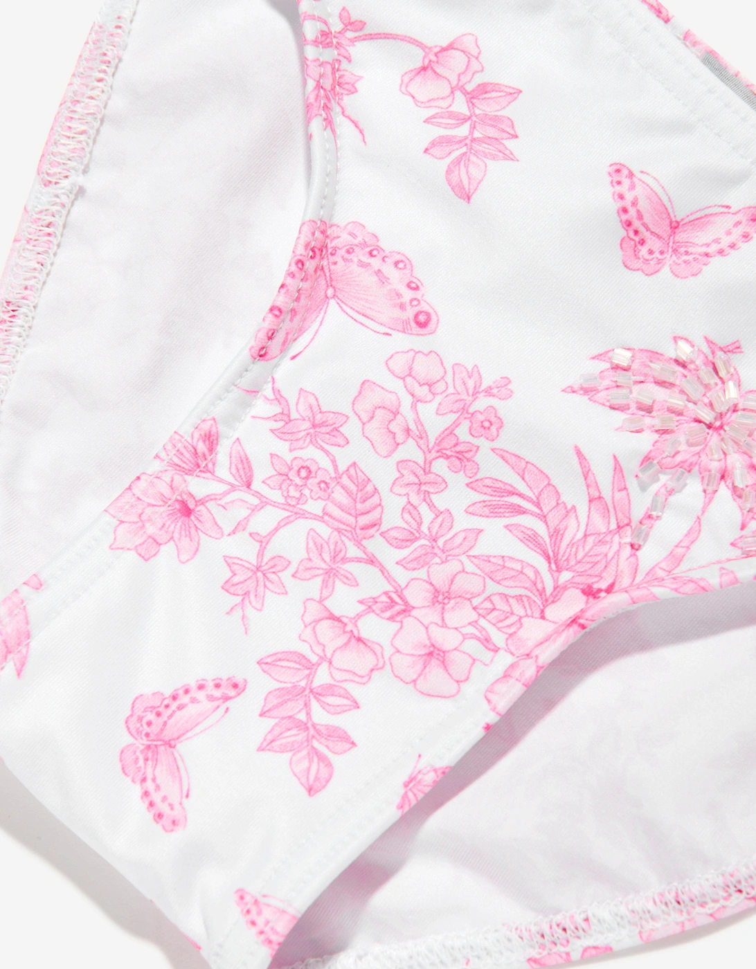Girls Butterflies Bikini in Pink