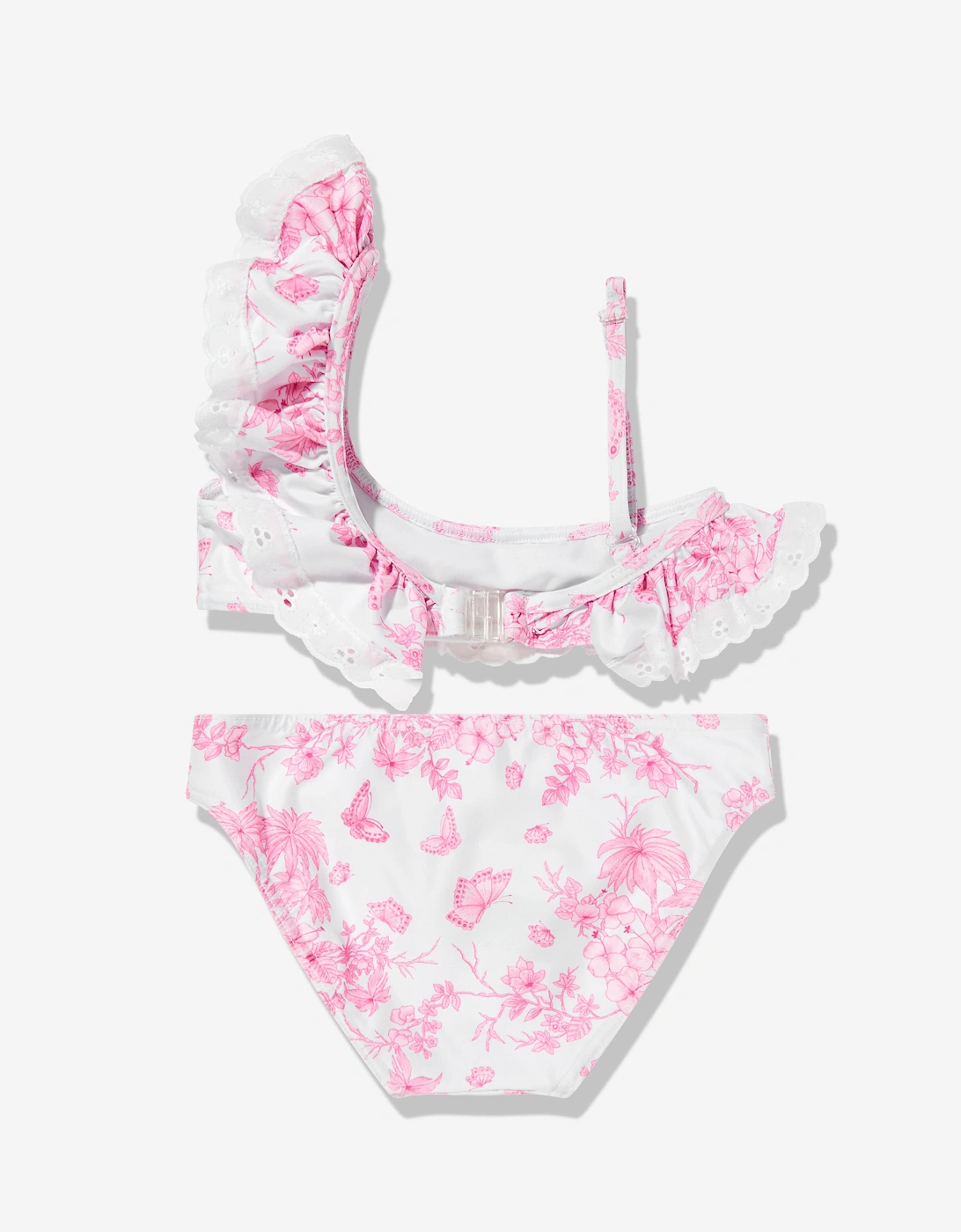 Girls Butterflies Bikini in Pink