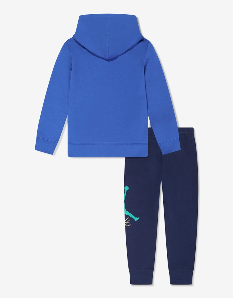Jordan Kids MJ Baseline PO Tracksuit in Navy