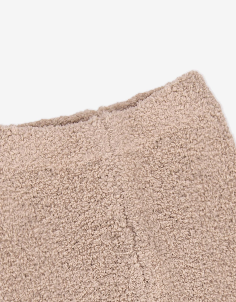 7AM Enfant Baby Fuzzy Leggings in Beige