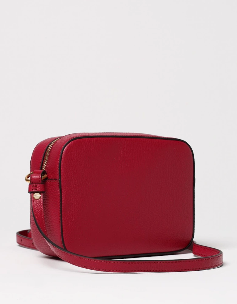 Camera Bag  Pebbled Leather Crossbody
