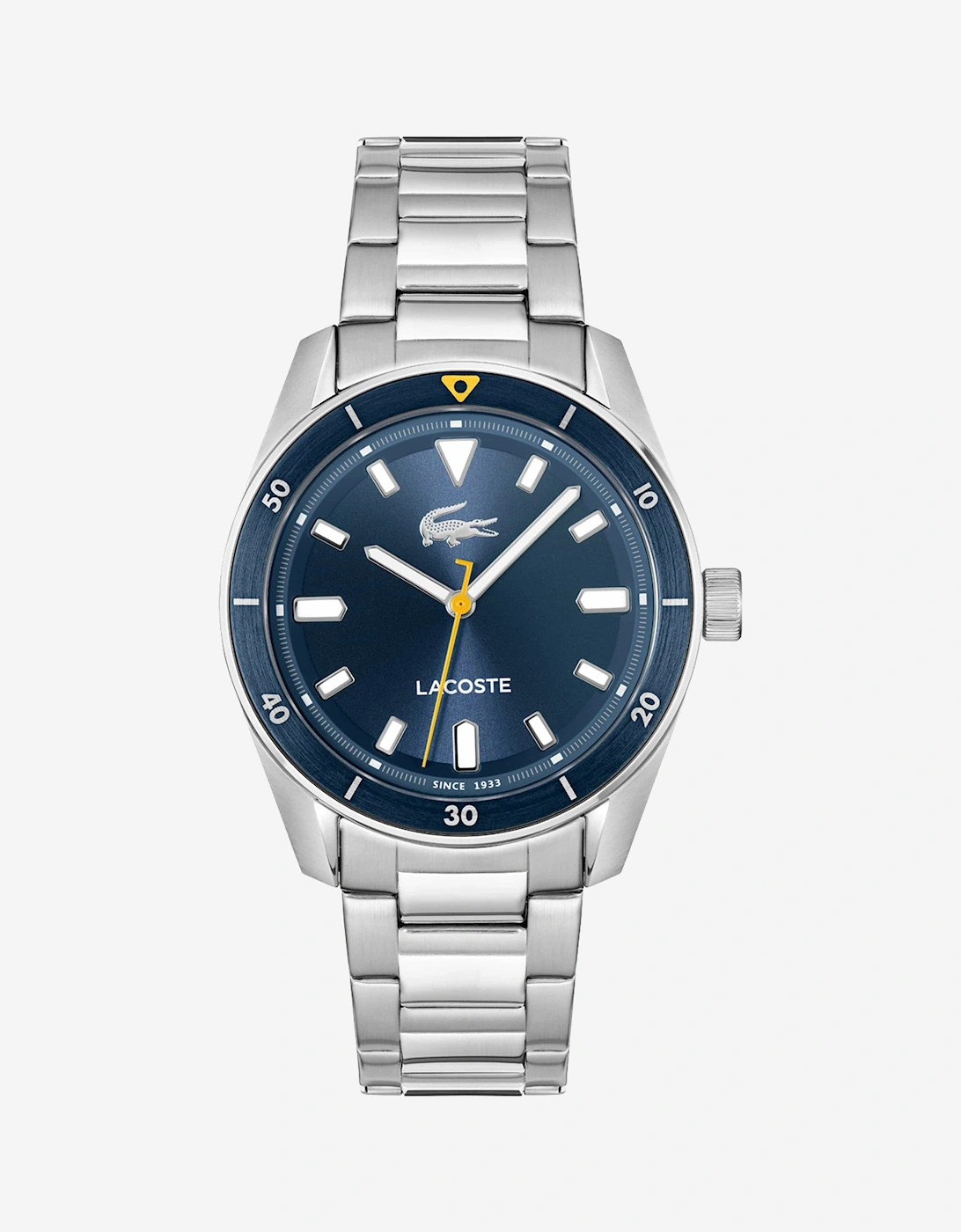 Boys Stainless Steel Boston Watch in Silver (39mm), 5 of 4