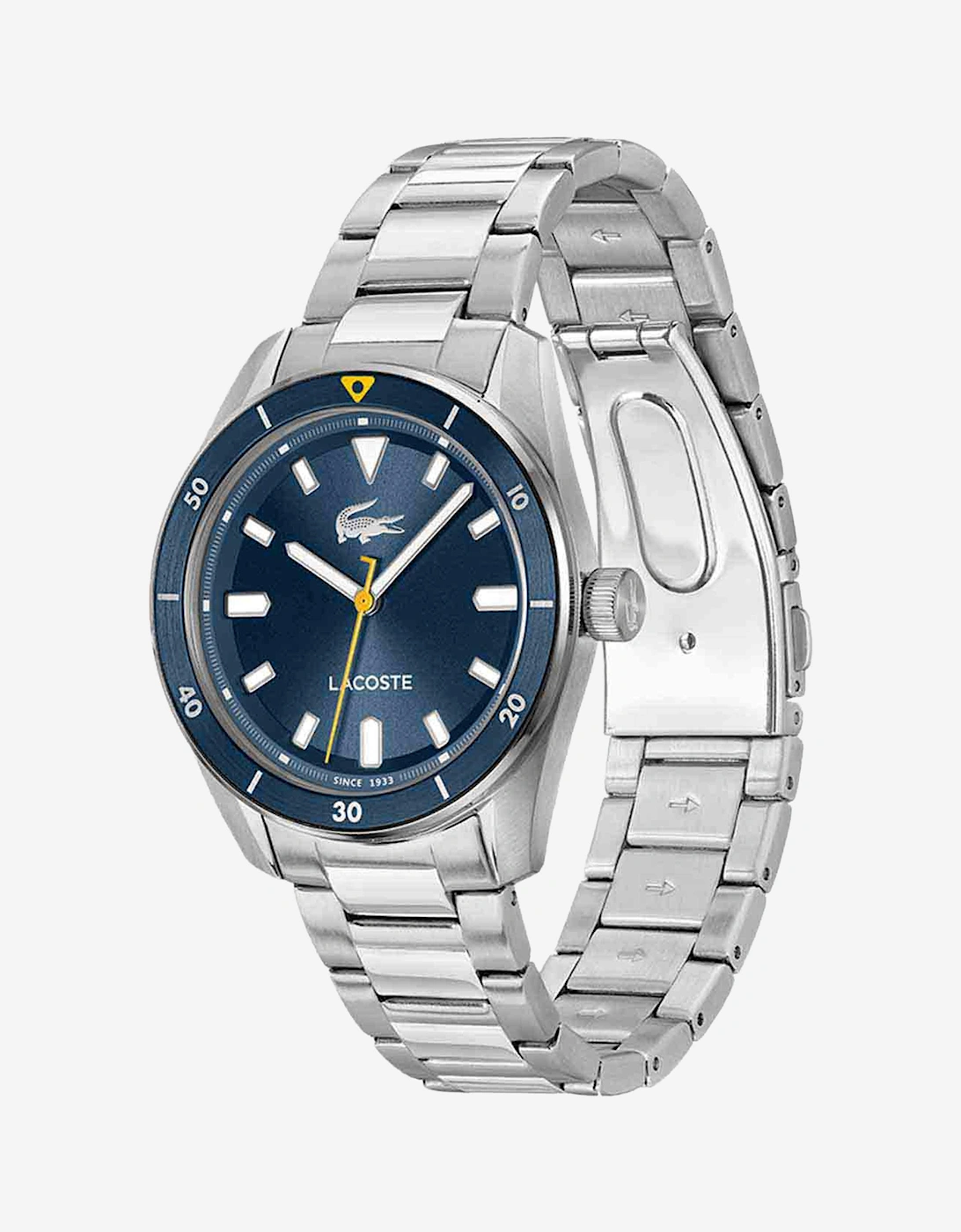 Boys Stainless Steel Boston Watch in Silver (39mm)