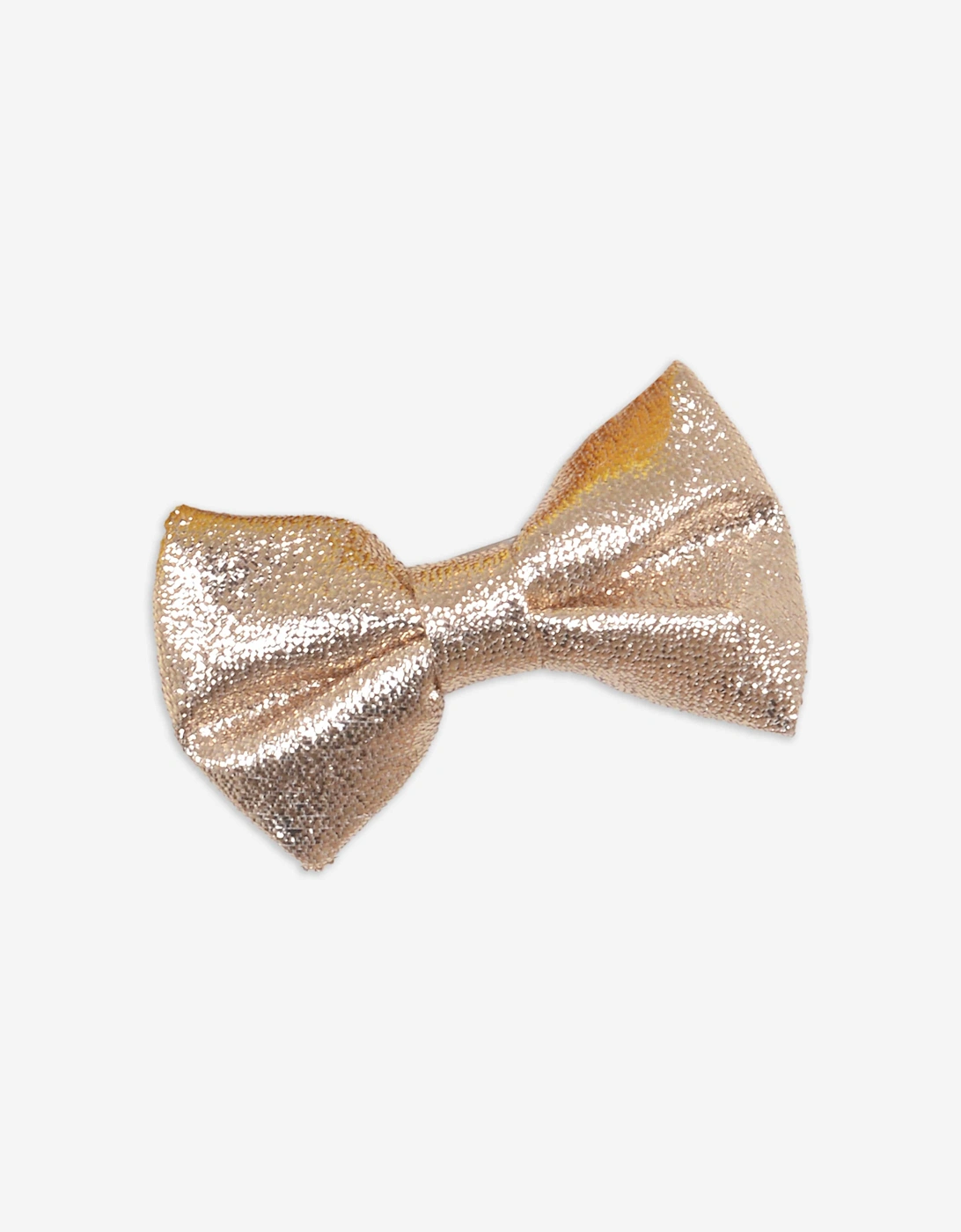 Girls Bow Hairclip Set in Gold