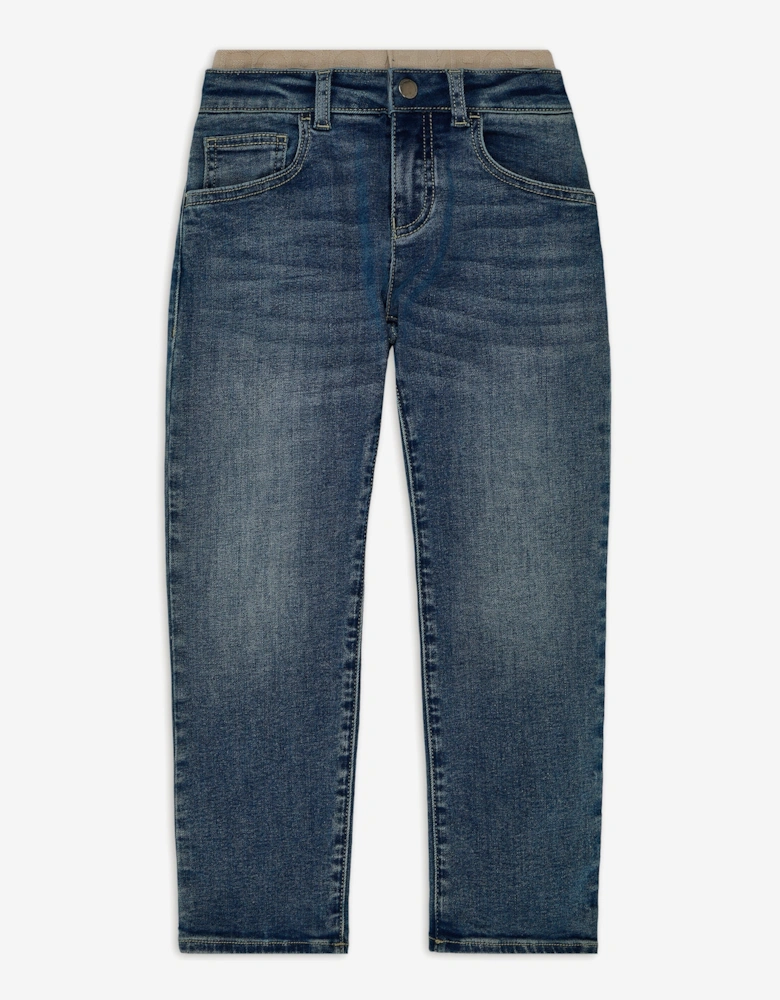 Boys Regular Jeans in Blue