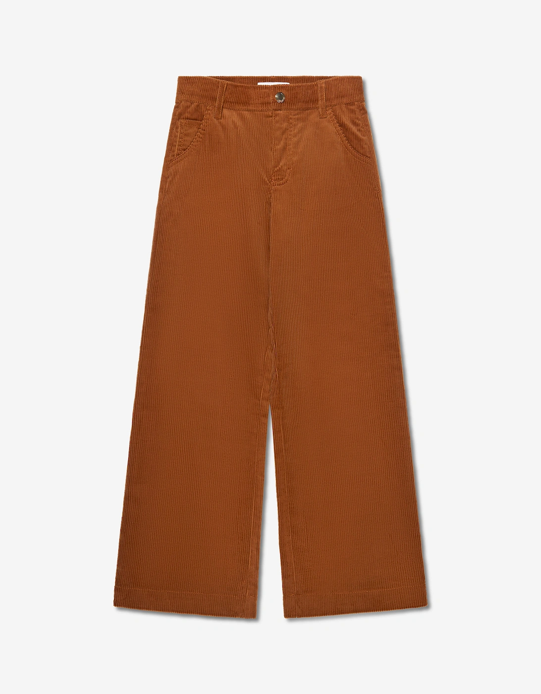 Girls Corduroy Trousers in Brown, 6 of 5