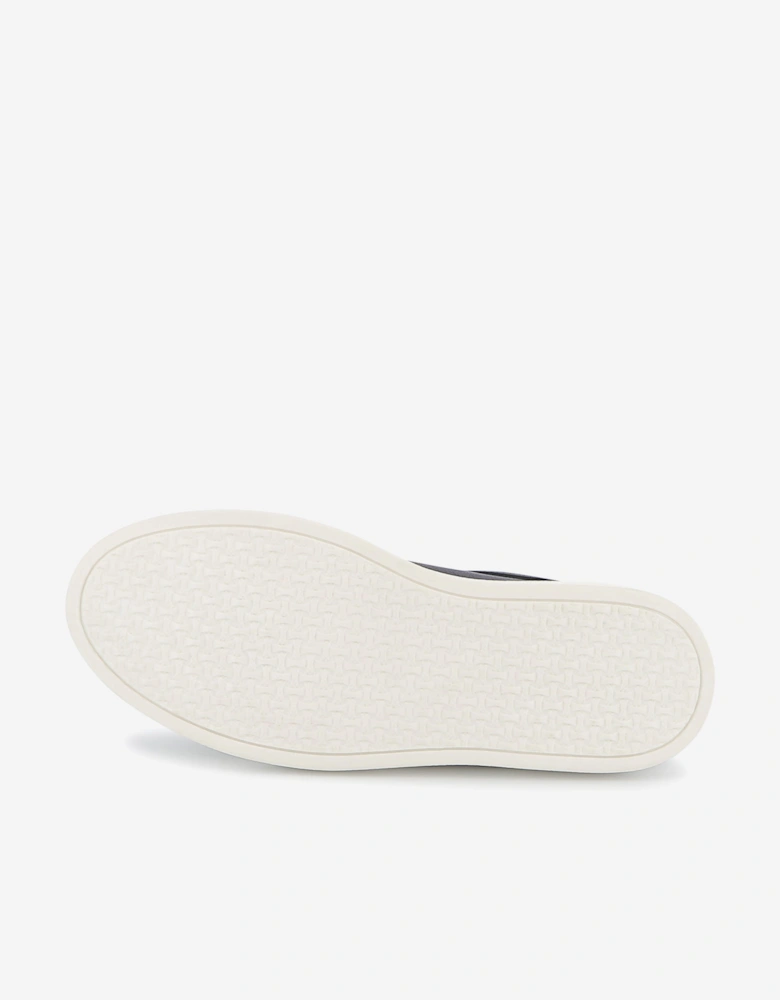 BOSS Boys Double B Logo Trainers in Navy