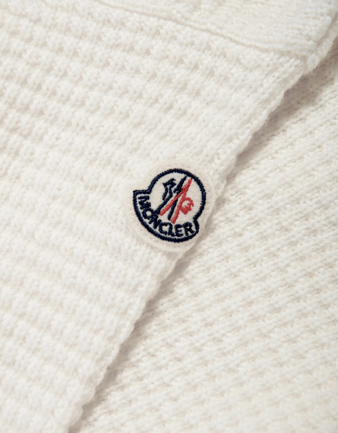 Baby Wool Zip Up Top in Ivory