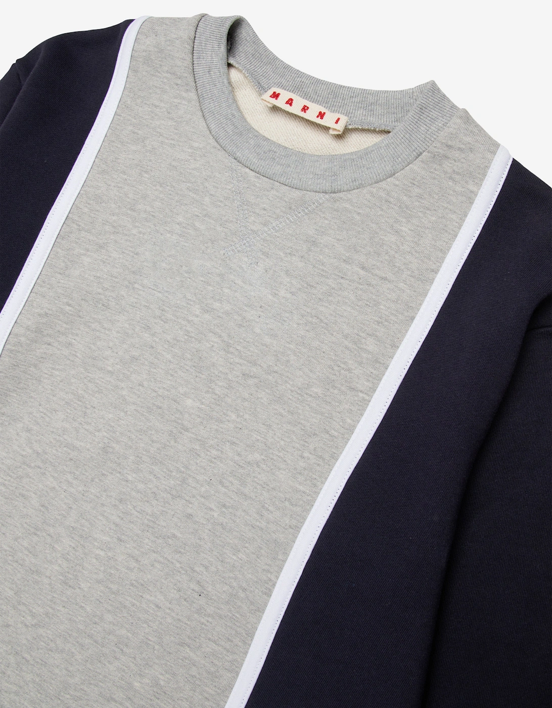 Kids Colourblock Sweatshirt in Navy
