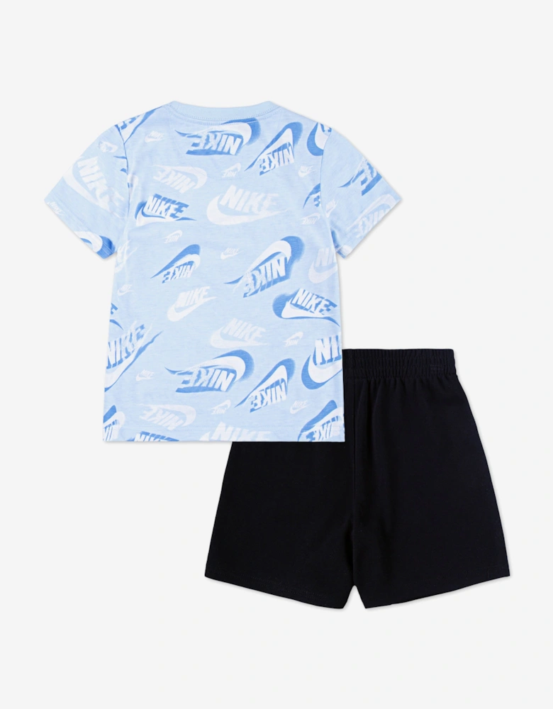 Boys NSW On The Move Short Set in Black
