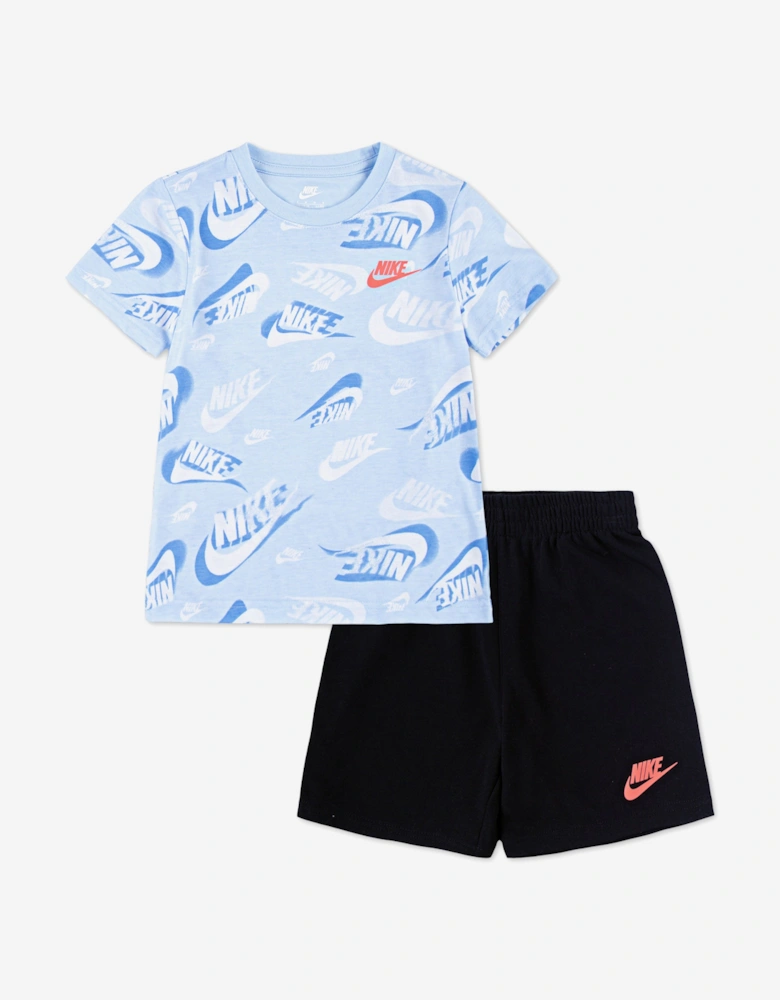 Boys NSW On The Move Short Set in Black
