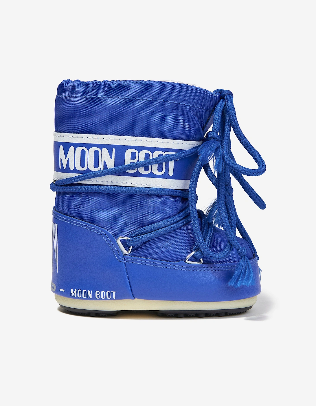 Moon Boot Baby Icon Mini Nylon Snow Boots in Blue, 5 of 4