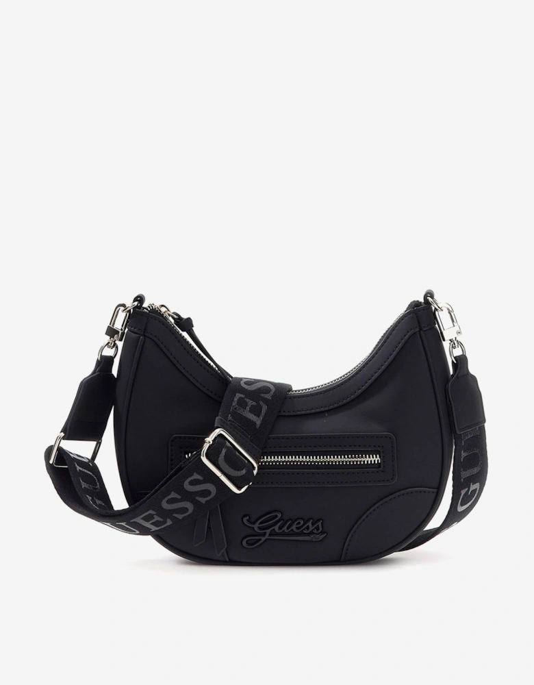 Girls Logo Shoulder Bag in Black(23cm)