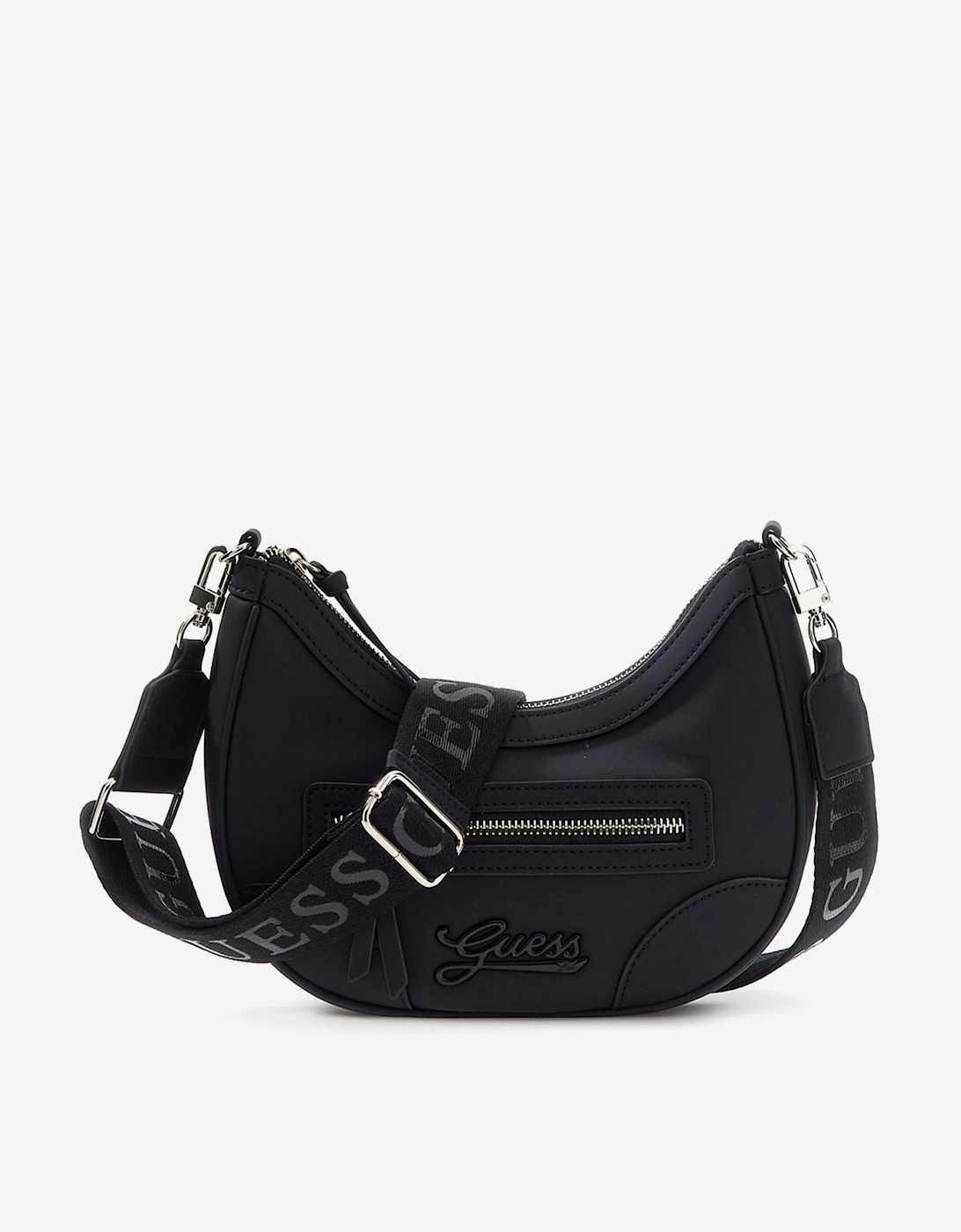 Girls Logo Shoulder Bag in Black(23cm), 4 of 3