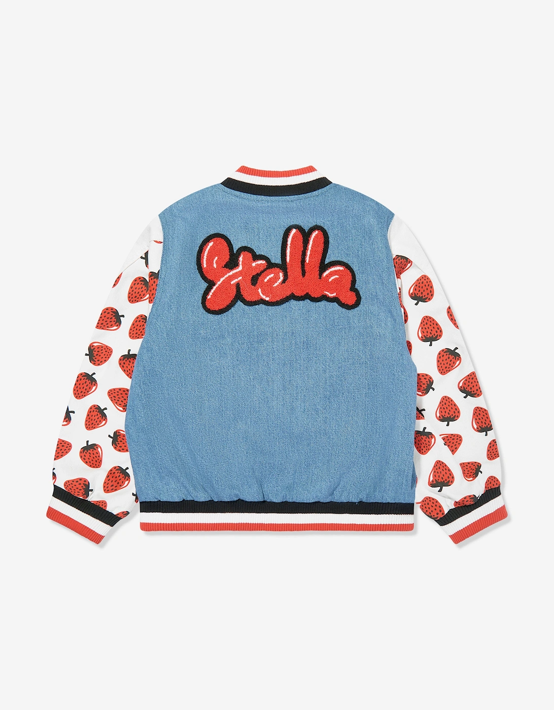 Girls Varsity Jacket in Blue