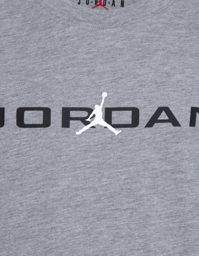Boys MJ Stretch HBR T-Shirt in Grey