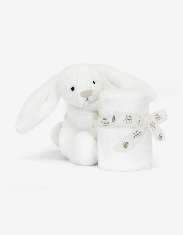 Bashful Luxe Bunny Luna Soother in White (34cm)