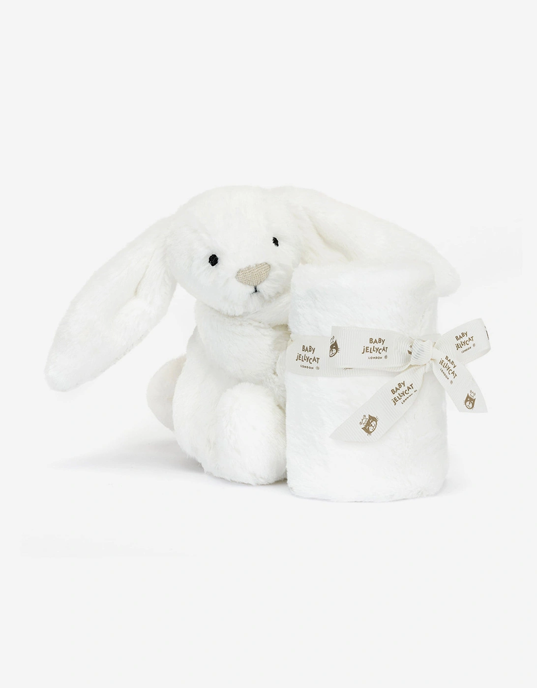 Bashful Luxe Bunny Luna Soother in White (34cm), 7 of 6
