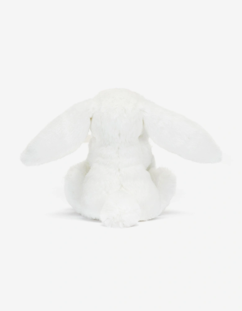 Bashful Luxe Bunny Luna Soother in White (34cm)