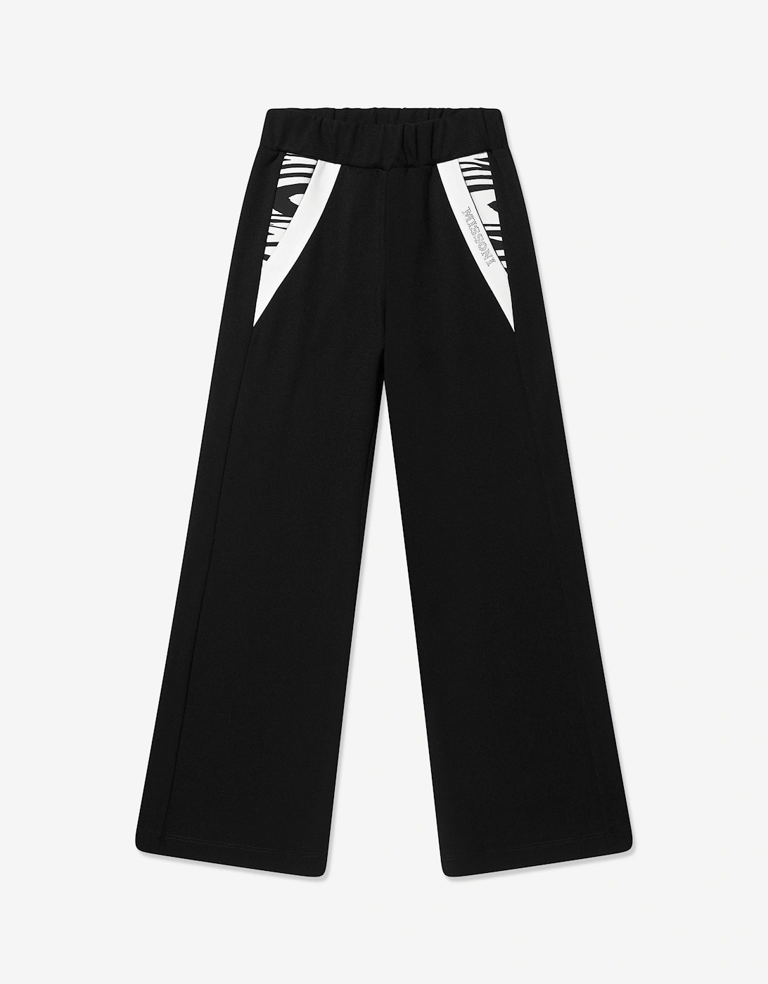 Girls Branded Joggers in Black, 5 of 4