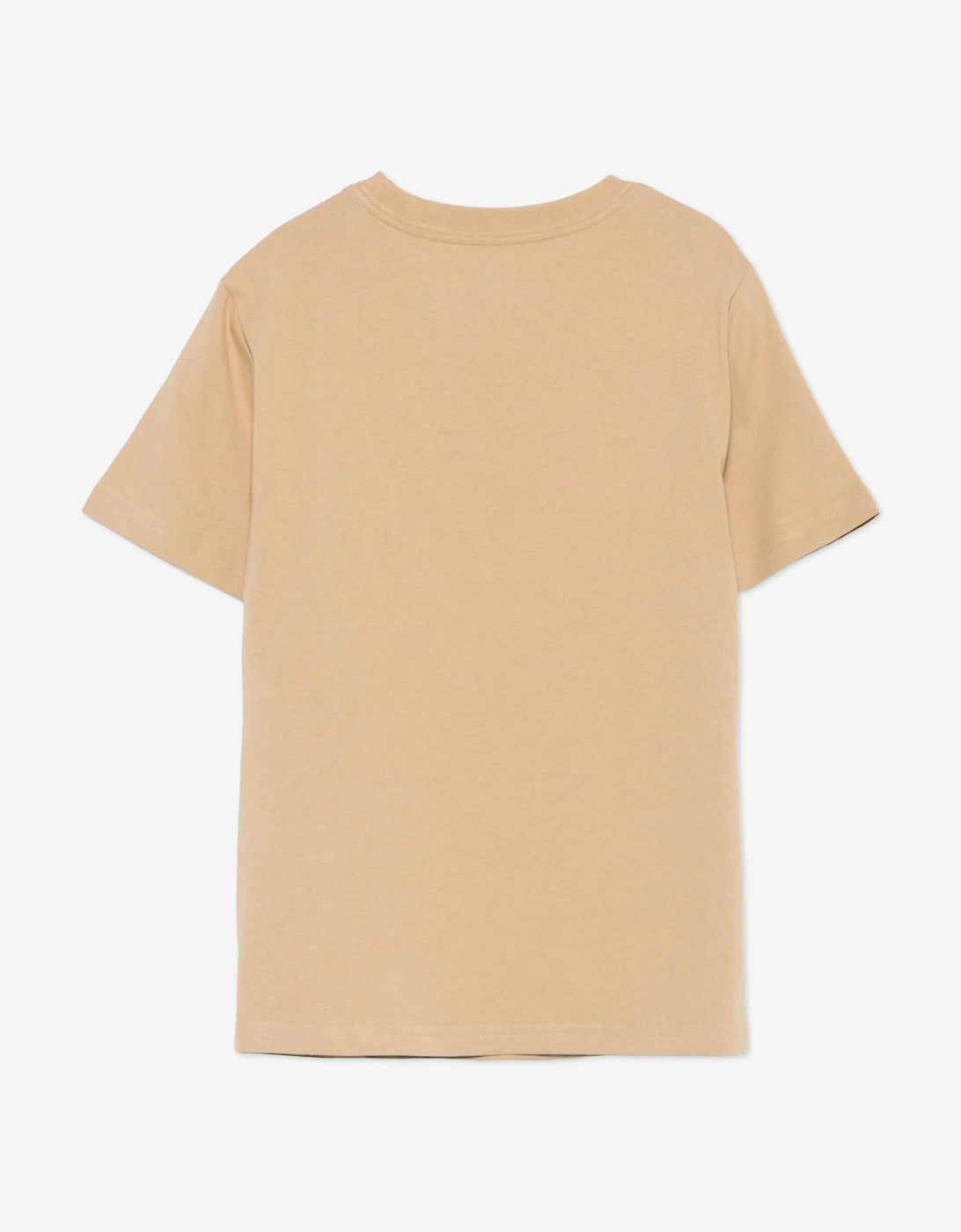 Boys Logo T-Shirt in Beige