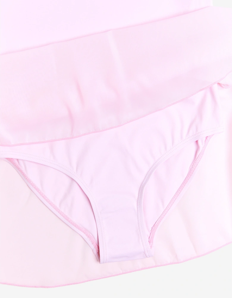 Girls Tendu Leotard With Skirt in Pink