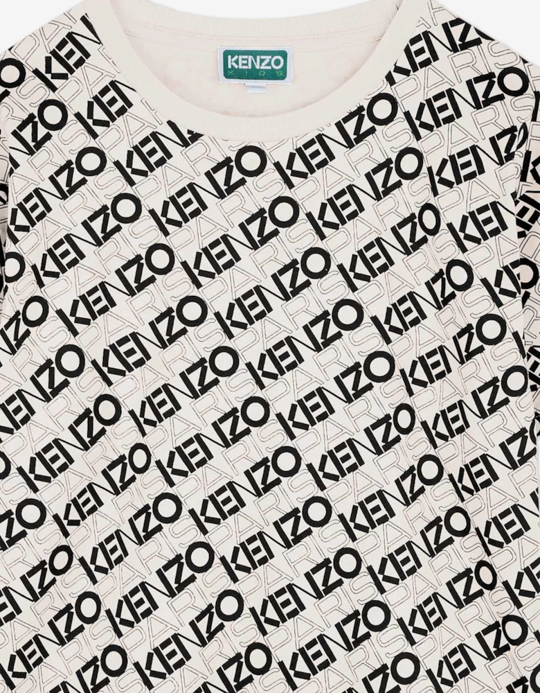 Boys Logo T-Shirt in Black