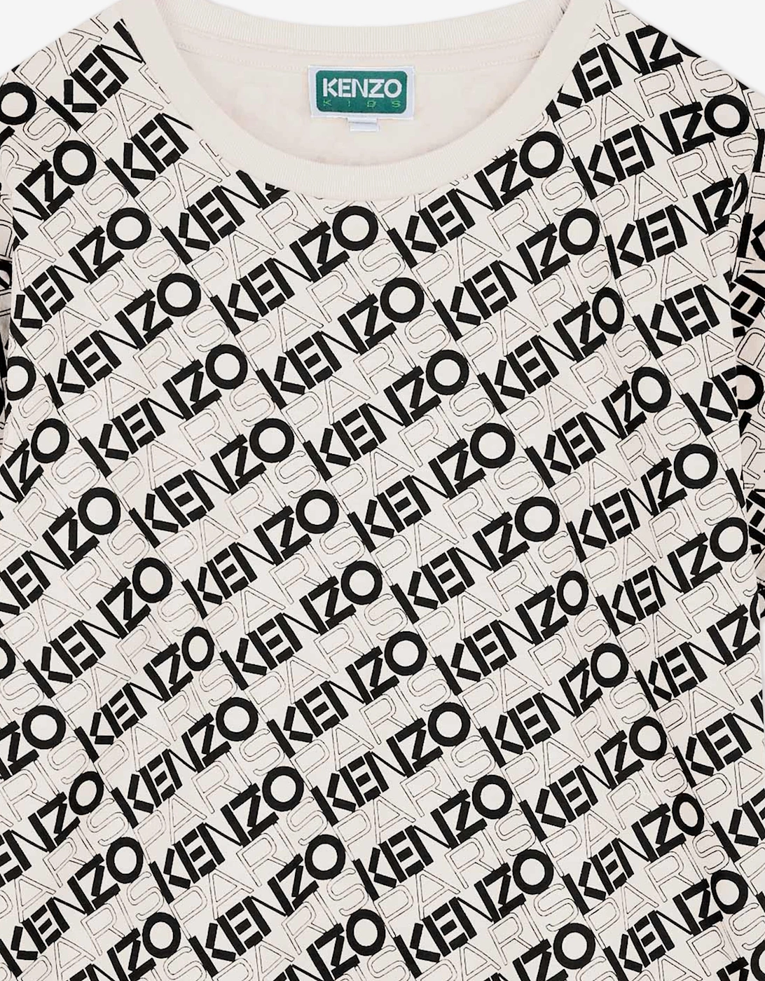 Boys Logo T-Shirt in Black