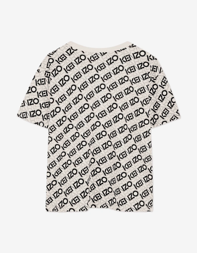 Boys Logo T-Shirt in Black