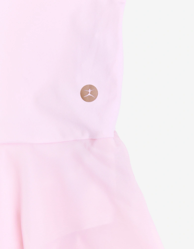 Girls Tendu Leotard With Skirt in Pink