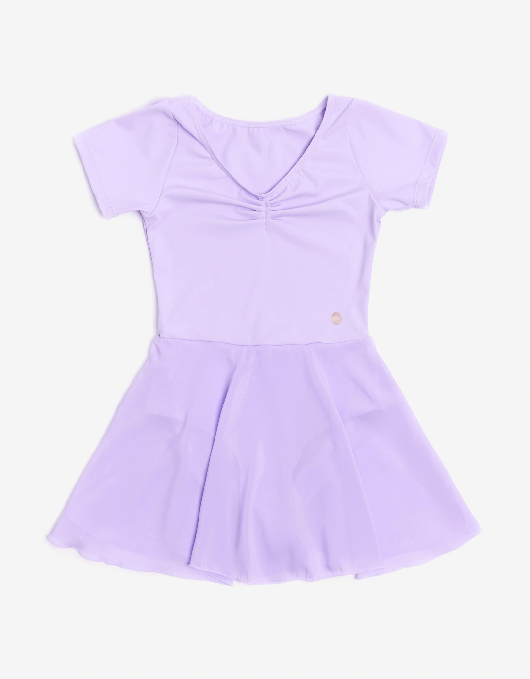 Girls Tendu Leotard With Skirt in Purple