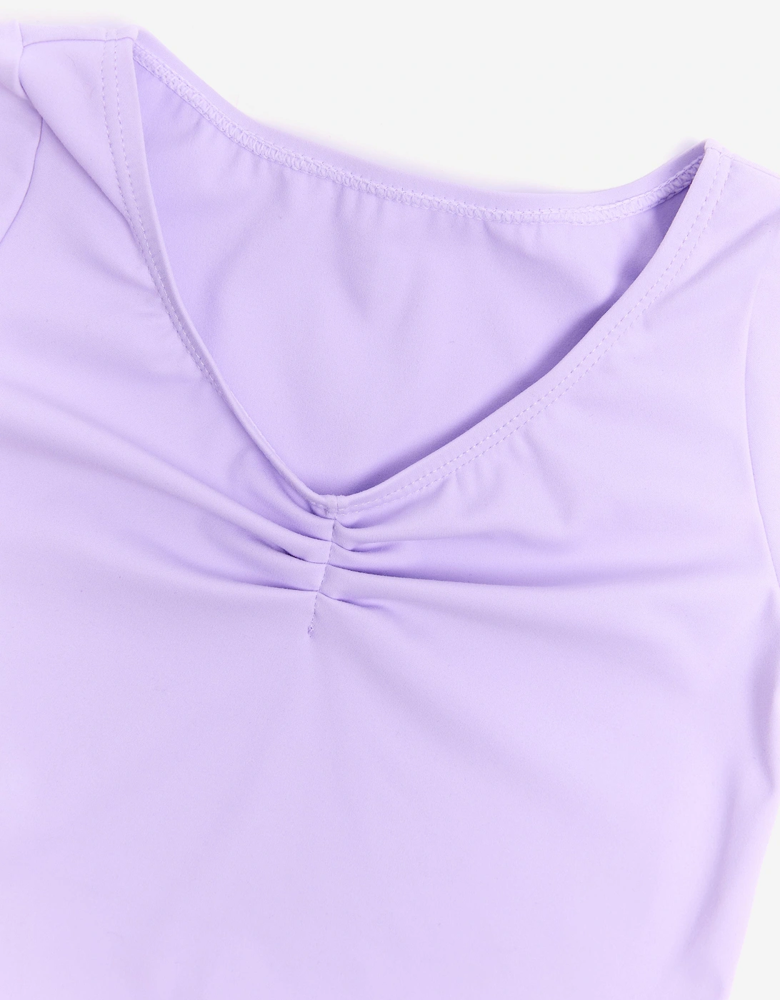 Girls Tendu Leotard With Skirt in Purple