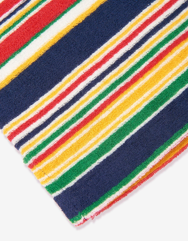 Boys Striped Polo Shirt in Yellow