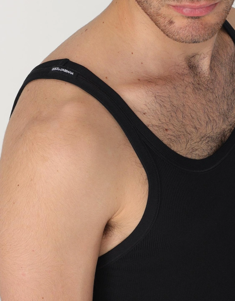 Ribbed Tank Top Sleeveless