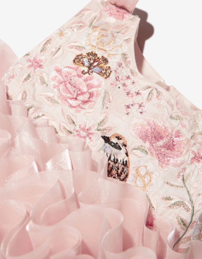 Girls Pomme Dress in Blush