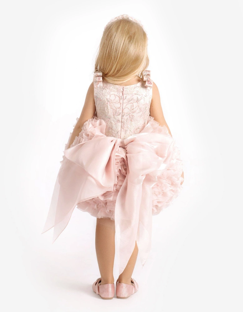 Girls Pomme Dress in Blush