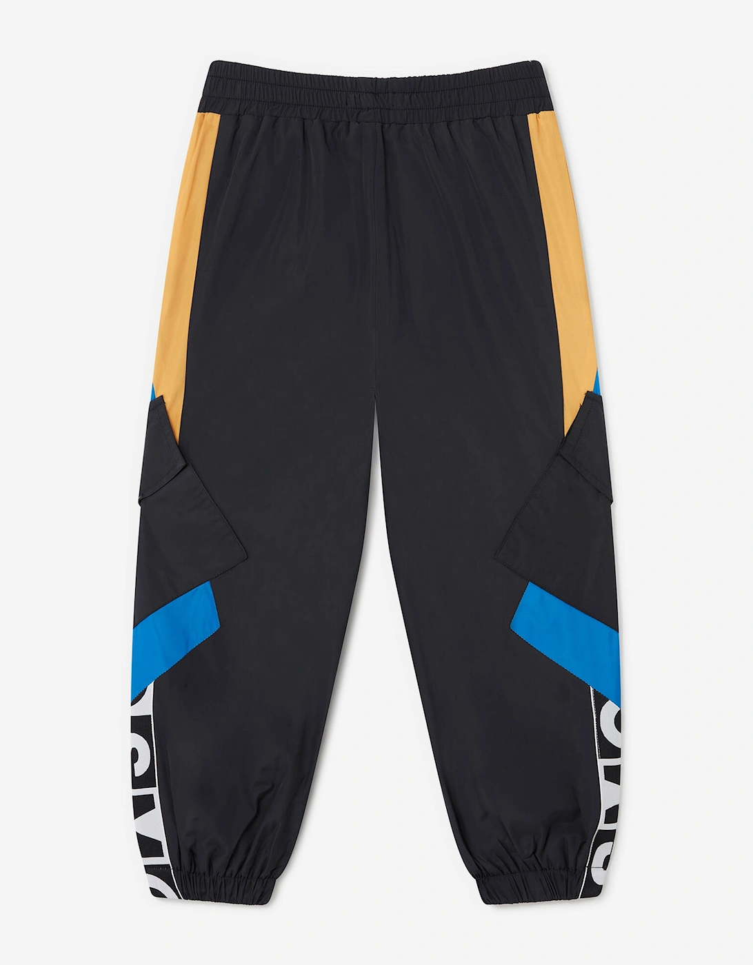 Boys Cargo Trousers in Black