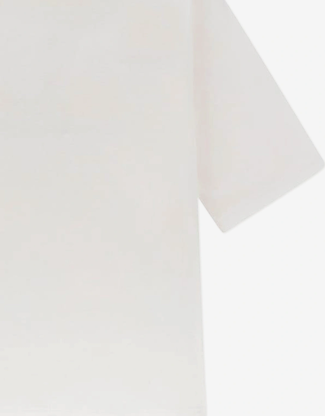 Girls Midi Logo T-Shirt in White