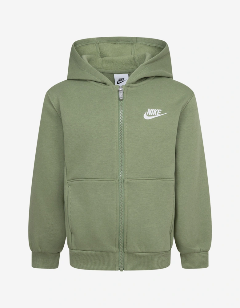 Kids LBR Full Zip Club Tracksuit in Green