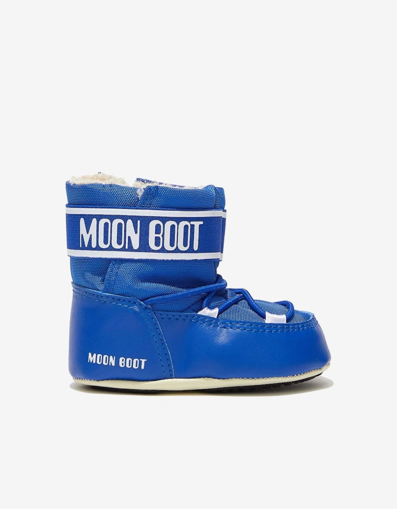 Moon Boot Baby Boys Crib Boots in Blue