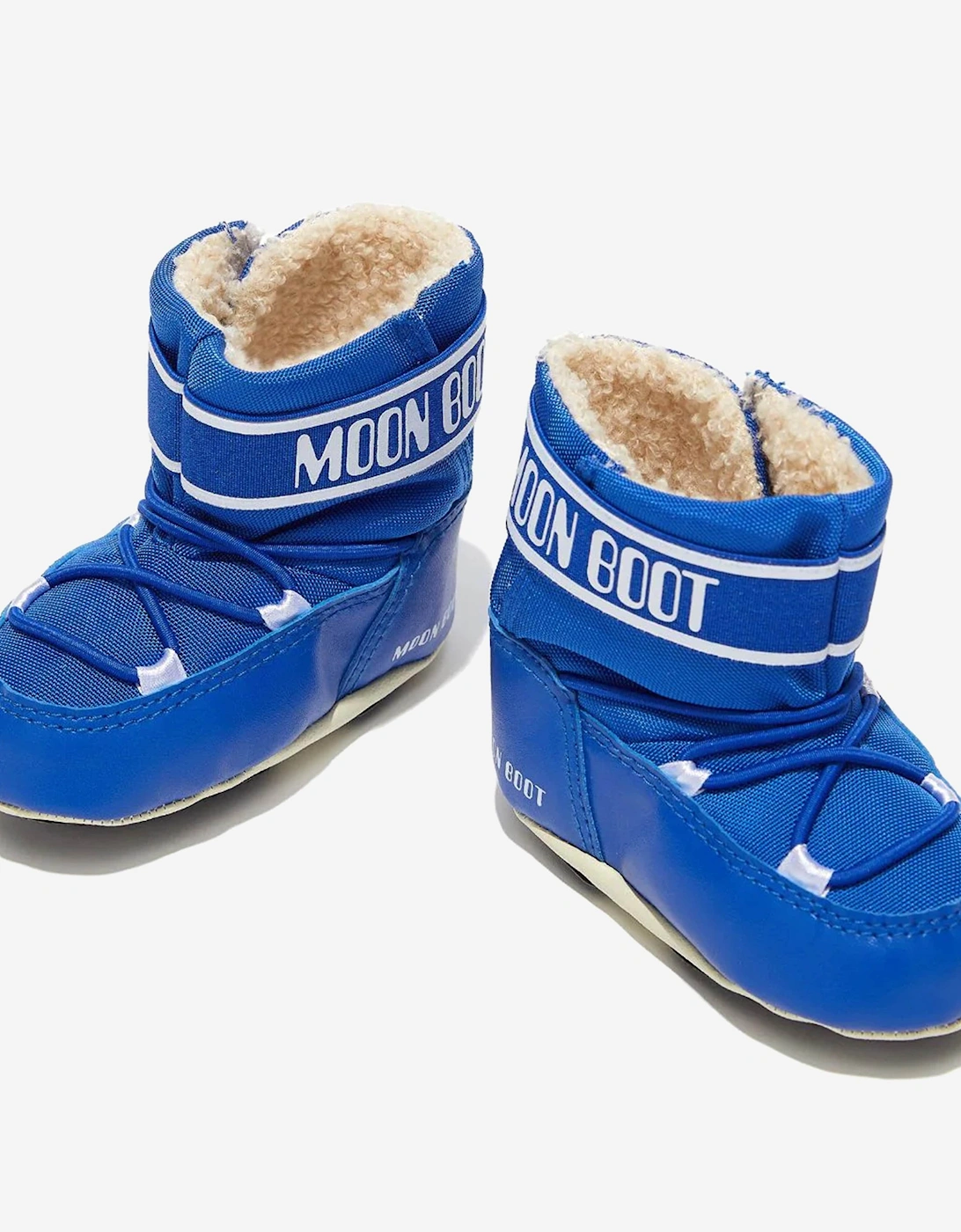 Moon Boot Baby Boys Crib Boots in Blue