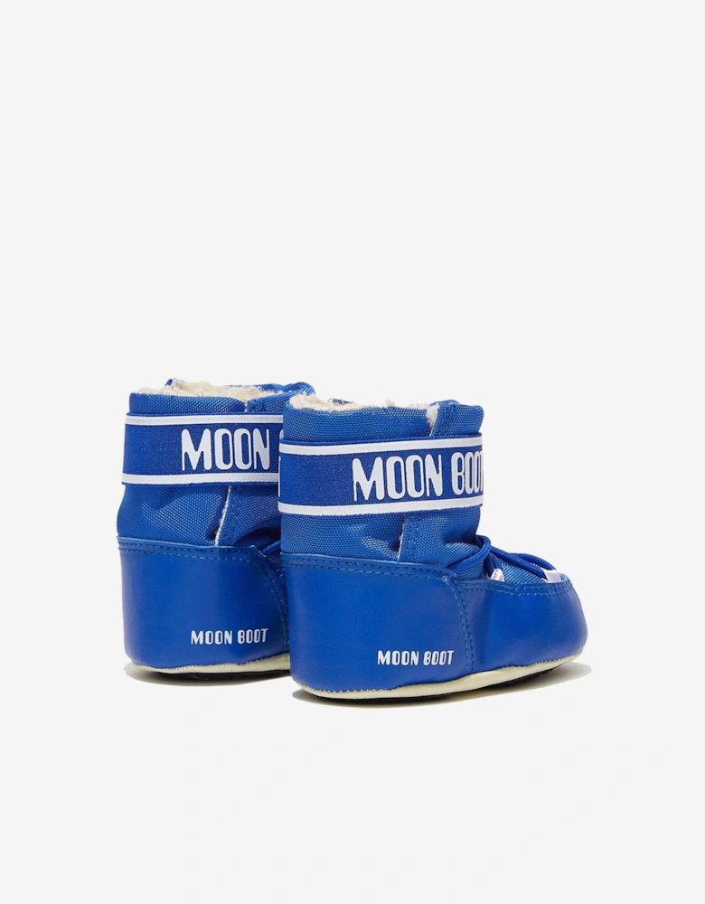 Moon Boot Baby Boys Crib Boots in Blue